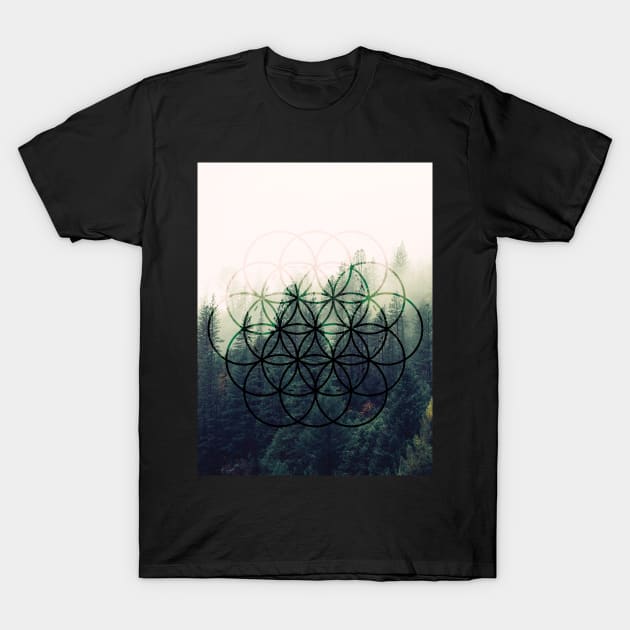 Forest Fog T-Shirt by UrbanEpiphany